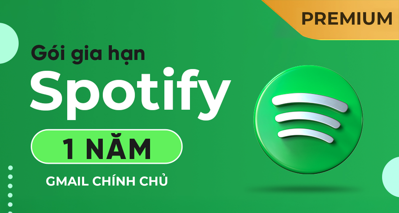 Spotify Premium chính chủ