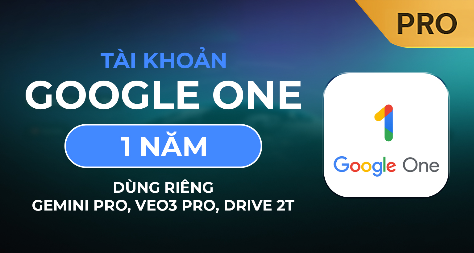 Gemini PRO AI 1 Năm